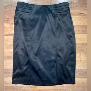 White House Black Market Men's Elegant Black Dress Skirt